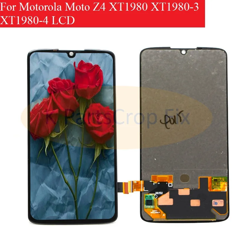 6 4 ''для Motorola Moto Z4 ЖК-дисплей кодирующий преобразователь сенсорного экрана в