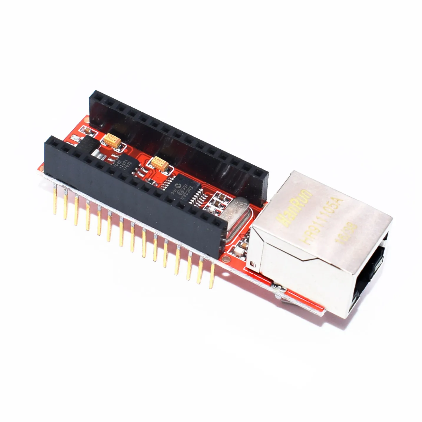 Сетевой экран V1.0 ENC28J60 совместимый с Nano 3 0 RJ45 1 шт. веб сервер для Arduino|Интегральные