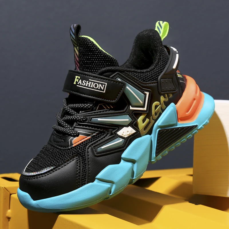 Детские кроссовки для спорта на открытом воздухе новая стильная Баскетбольная