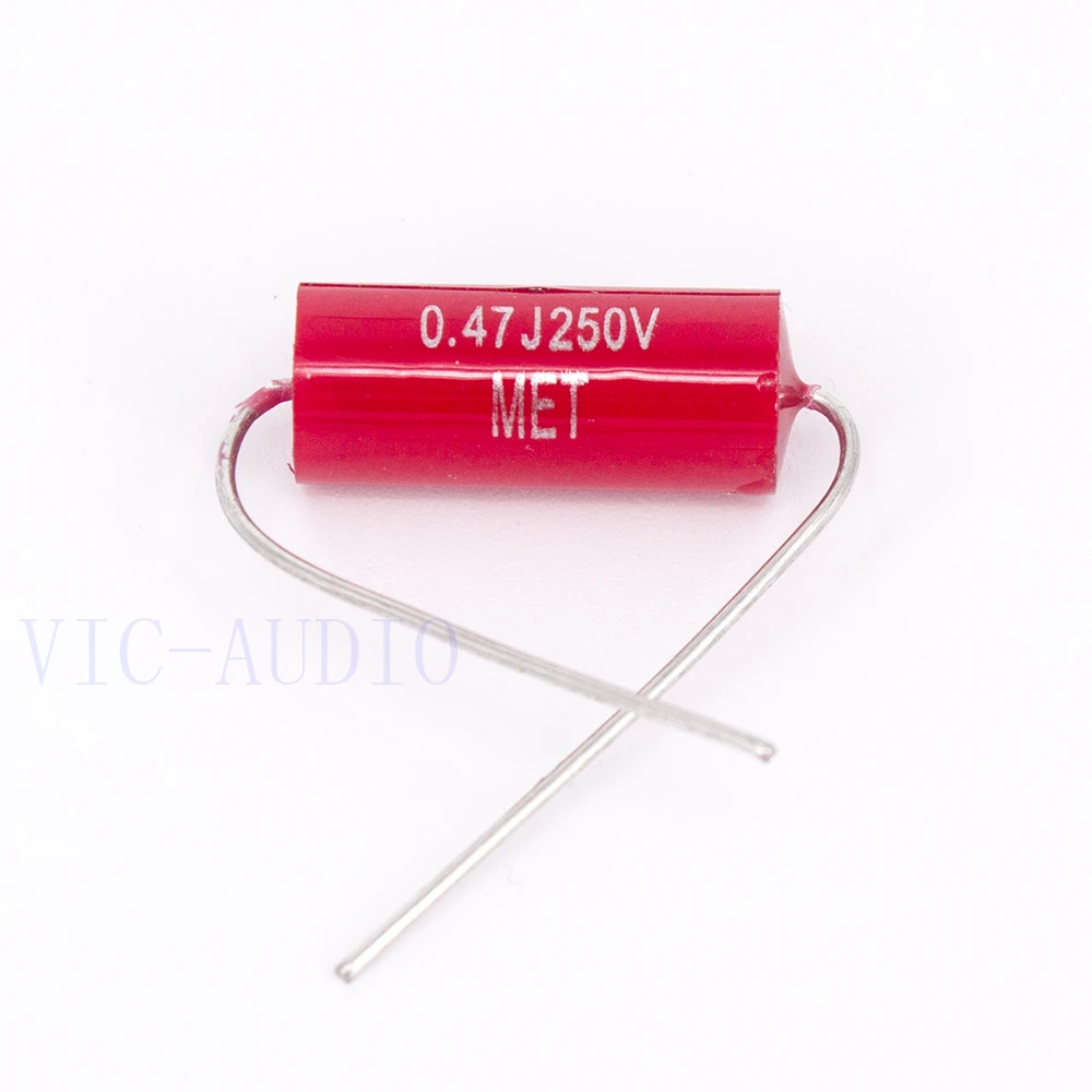 Конденсатор Audiophiler Mkp конденсатор с алюминиевой крышкой 0 47 мкФ 250VDC 3% HI-FI Лихорадка