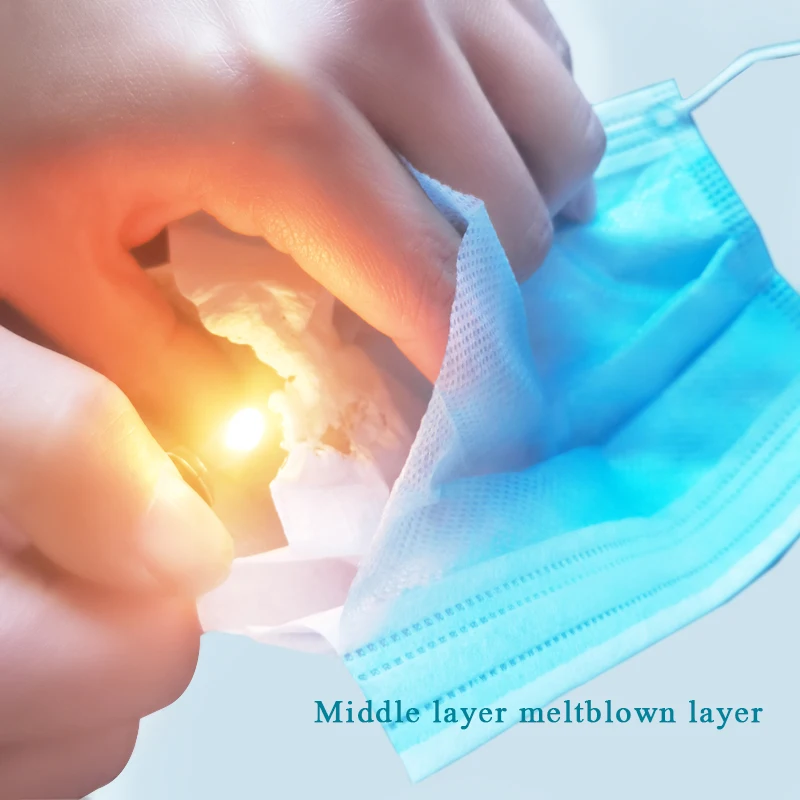 20 шт одноразовые маски для лица 3-слойные противопылевые ушные защитные рта