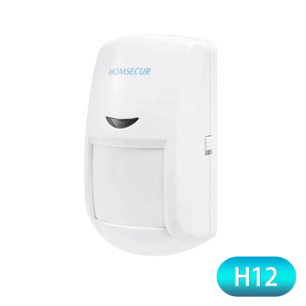 HOMSECUR DIY беспроводная домашняя безопасность wifi GSM Сигнализация приложение пульт дистанционного управления RFID карта Arm Disarm(панель сигнализации LA02 PIR и т. д - Цвет: PET Friendly Sensor