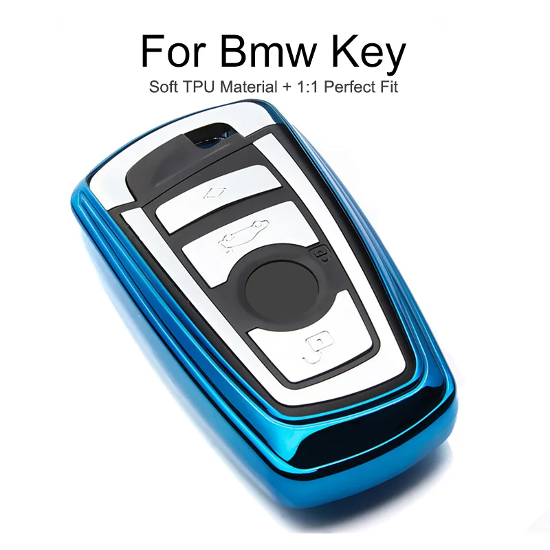 ТПУ Защитная крышка ключа автомобиля для Bmw 520 525 G30 F11 F48 118i 320i 1 3 5 7 серии X3 X4 брелок