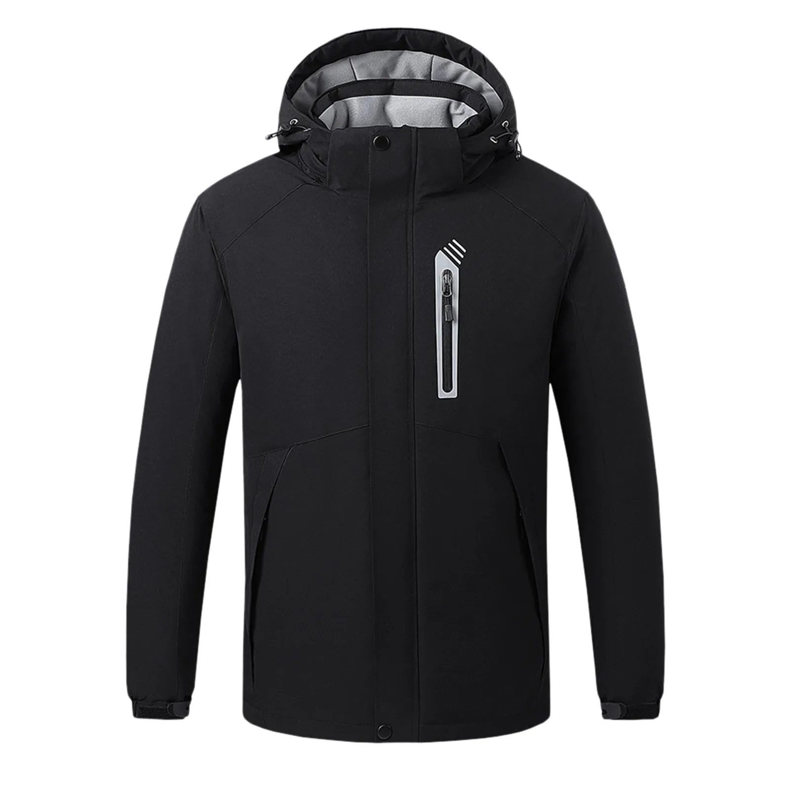 

Outdoor Warm Clothing Men Clothing Heated For Riding Skiing Fishing Charging Via Heated Coat Chaquetas Hombre Heated Warm Jacket