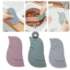 Скребок для удаления загрязнений на кухонной плите, инструмент для выпечки, аксессуары для домашней уборки, многофункциональный скребок для мягкой масляной пластины