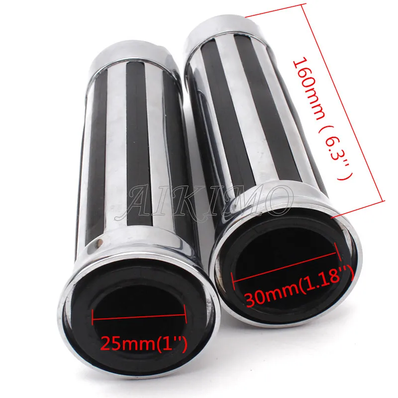 Рукоятки 1 дюйм 25 мм задняя резиновая рукоятка для Suzuki выбрателя C50 C90 C109r m109R Cruiser