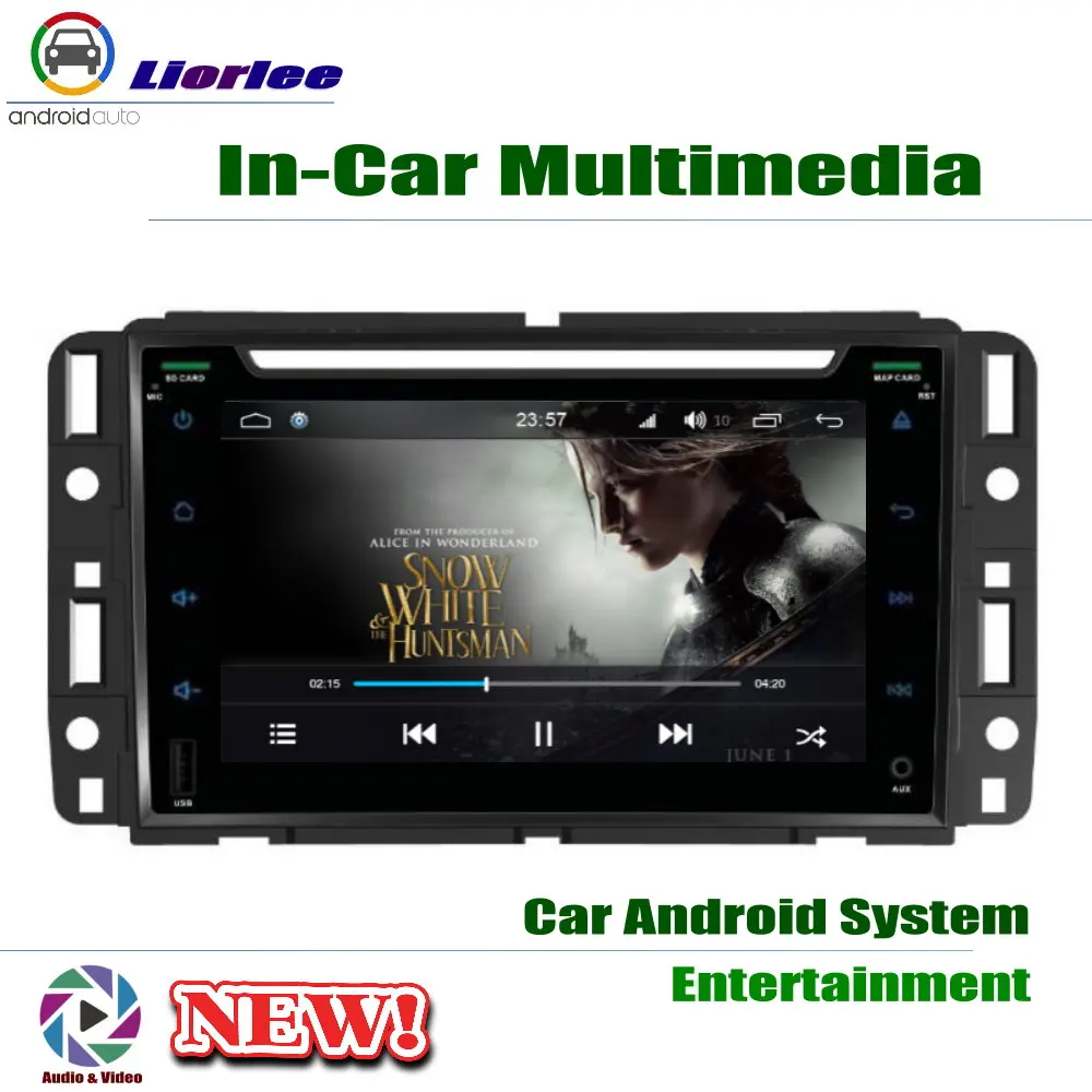 Автомобильная Android система 8 Core A53 процессор IPS ЖК-экран для Chevrolet Suburban 2007 ~ 2012 Радио