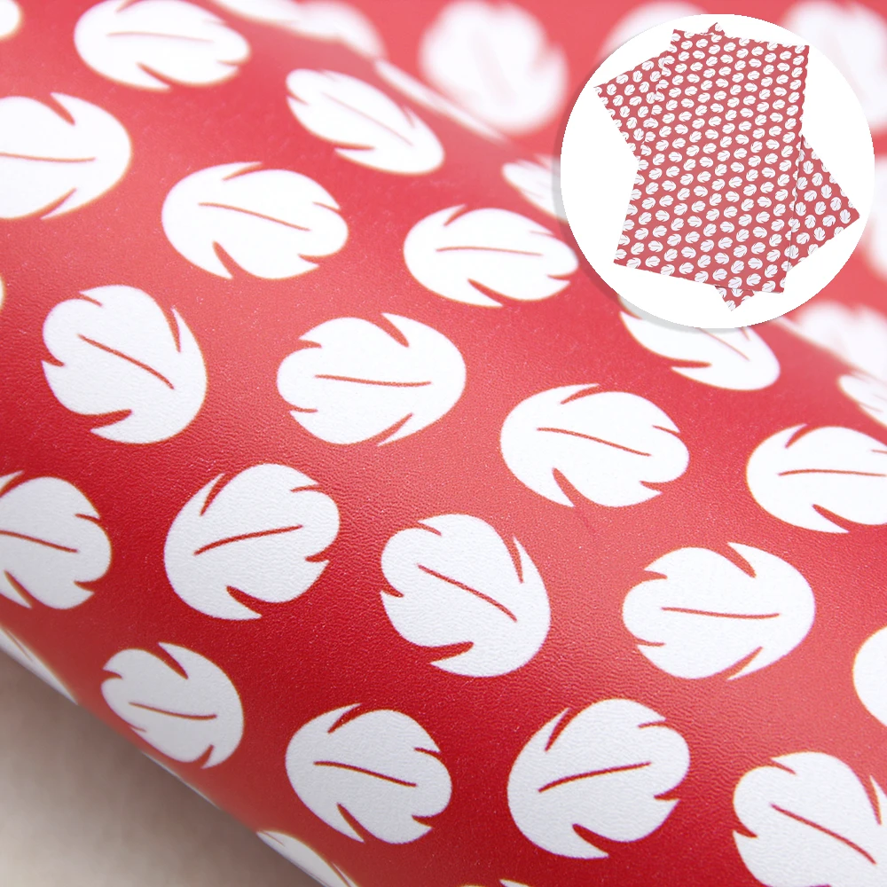 20*33 см цветок искусственная кожа пэчворк для волос бант сумки чехол телефона DIY