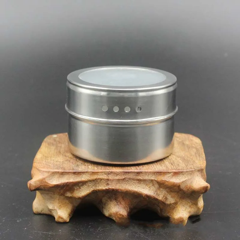 Нержавеющая Сталь Приправы Бутылка с порошковой канистра закрыть сетку приправы