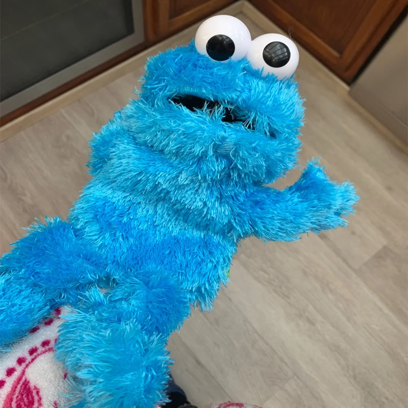 Ручная кукла 21-40 см Улица Сезам плюшевые игрушки Элмо Эрни Гровер Оскар Зоуи Берт