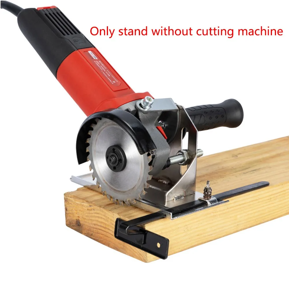 

Angle Grinder Bracket Stand Holder Metal Cutting Universal Multifunctional Fixing Frame Protection Cover Support Conversion Tool