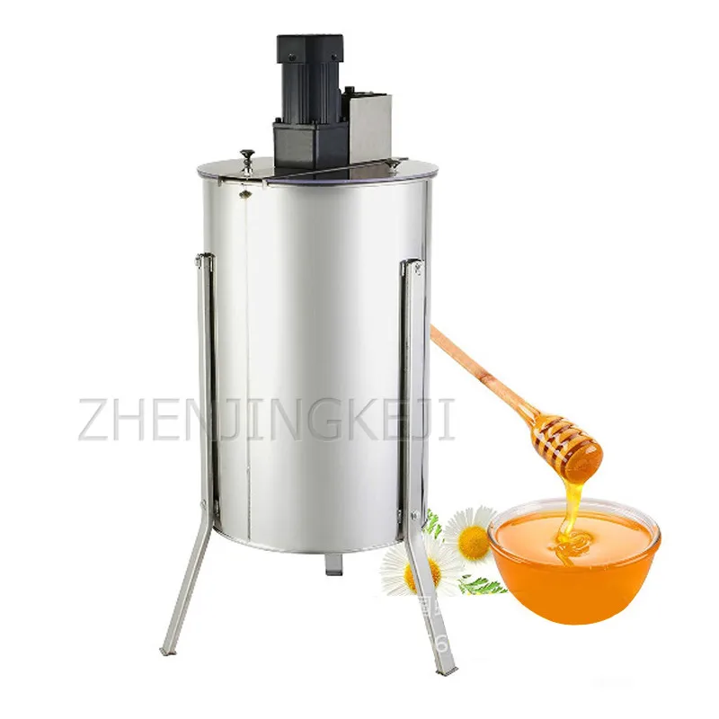

Three-Frame Stainless Steel Manual Honey Extractor Small Household Squeezing Sugar And Honey Bucket Separation Beekeeping Tool