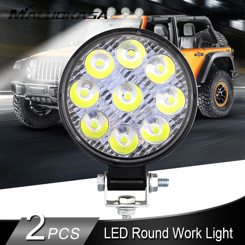 Рабочий СВЕТОДИОДНЫЙ светильник 27 Вт для грузовиков тракторов внедорожников