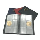 60 Карманы держатели для монет Альбом денег, органайзер, хранилище, сумочка, сумка для монет коллекция фотоальбом книги