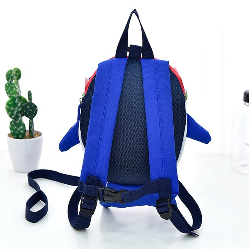 Новый 3D Акула мультфильм Рюкзак Малыш анти потеря ремень поводок ходунки на