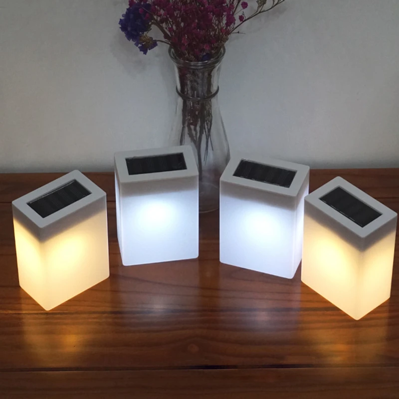 

Solar Light LED Square Wall Light Fence Light Outdoor Waterproof Garden Park Path Corridor Lawn Fence Decorative Lighting Lamp