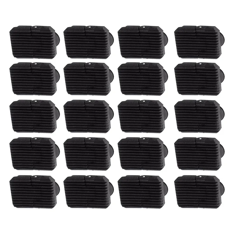 20 шт./1 комплект Охотничьи Аксессуары Военная Шестерня квадратный дизайн черный