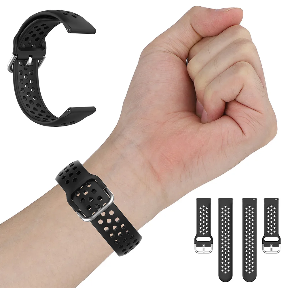 

Smart Watch Strap For Samsung Galaxy Watch 22mm General Breathable Silicone Soft Lightweight Durable High Quality Watchband