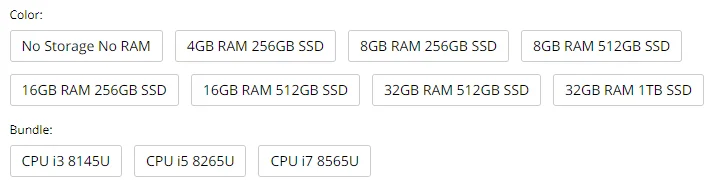 VENOEN 8gen процессор мини настольный компьютер Intel Core i3 i5 i7 8145U 8265U 8565U Penium 5405U 2* DDR4 32 Гб ram M.2 WiFi миниатюрный игровой ПК
