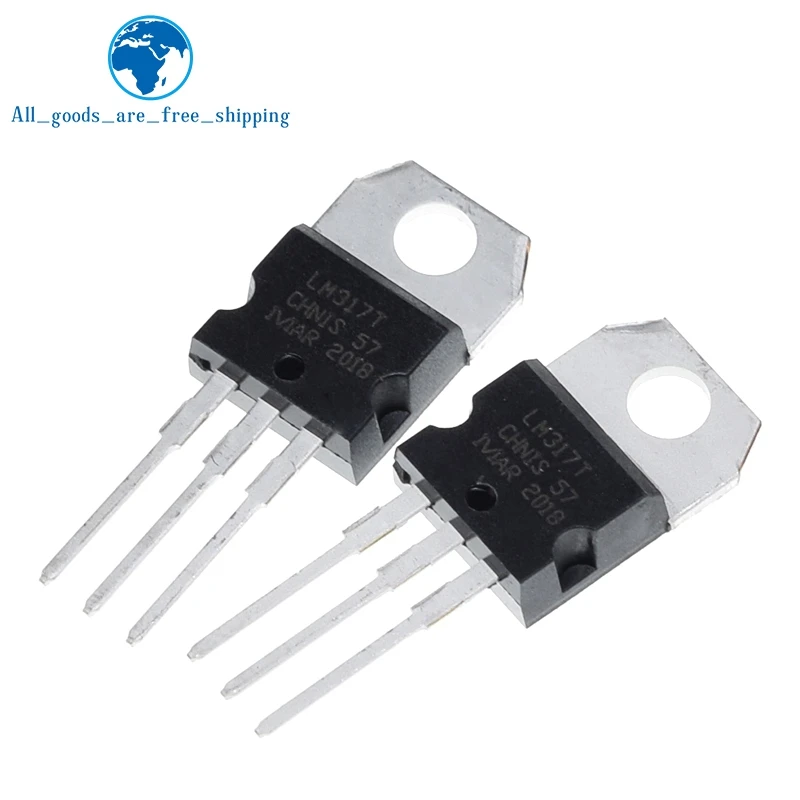Регулятор напряжения LM317 LM317T от 1 2 в до 37 220 А 10 шт.|voltage regulator|regulator voltage |