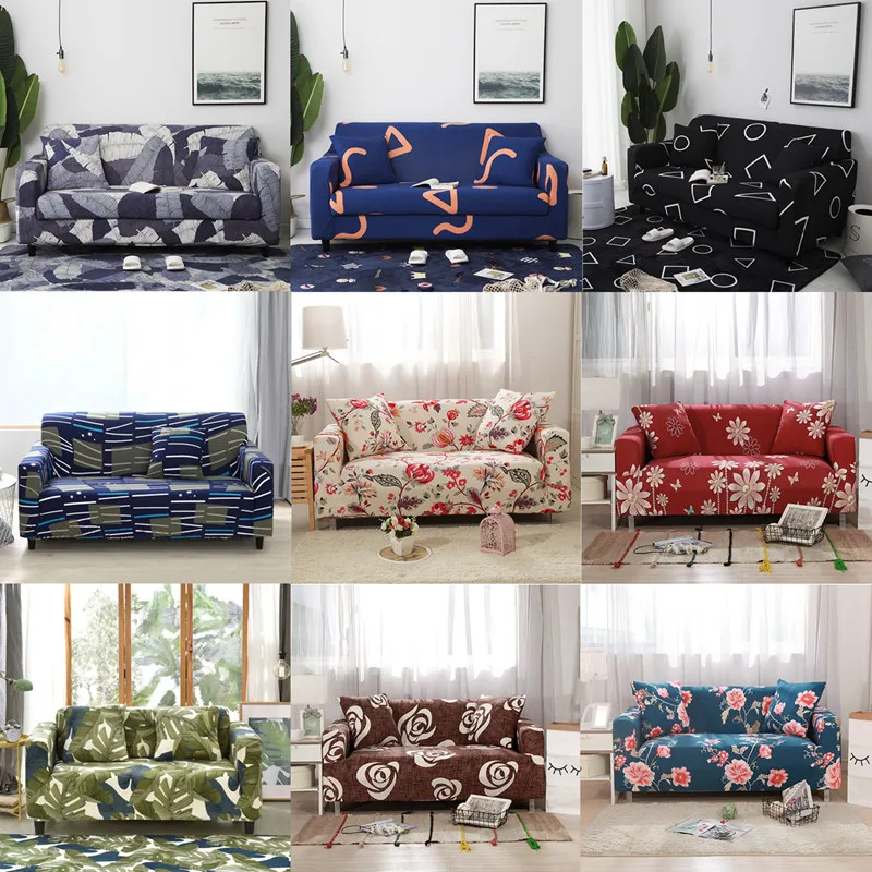 1/2/3/4 местный чехлов для диванов все включено Нескользящая секционные эластичный