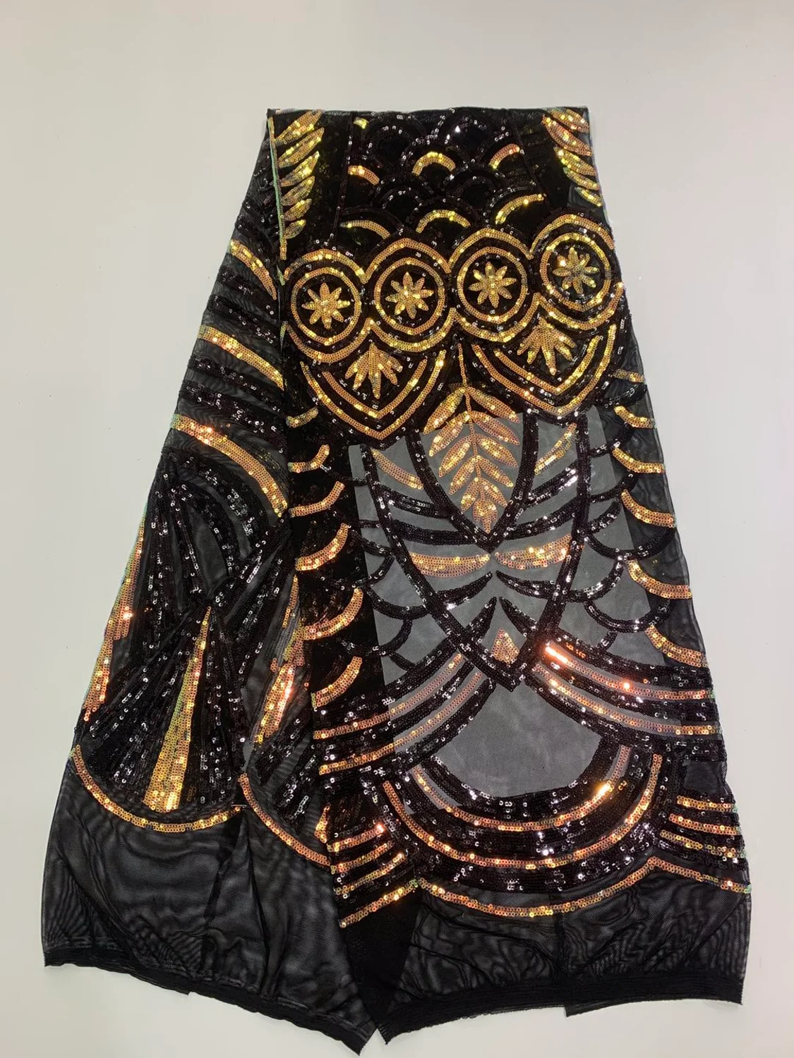 Африканская кружевная ткань высокого качества искусственная с вышивкой