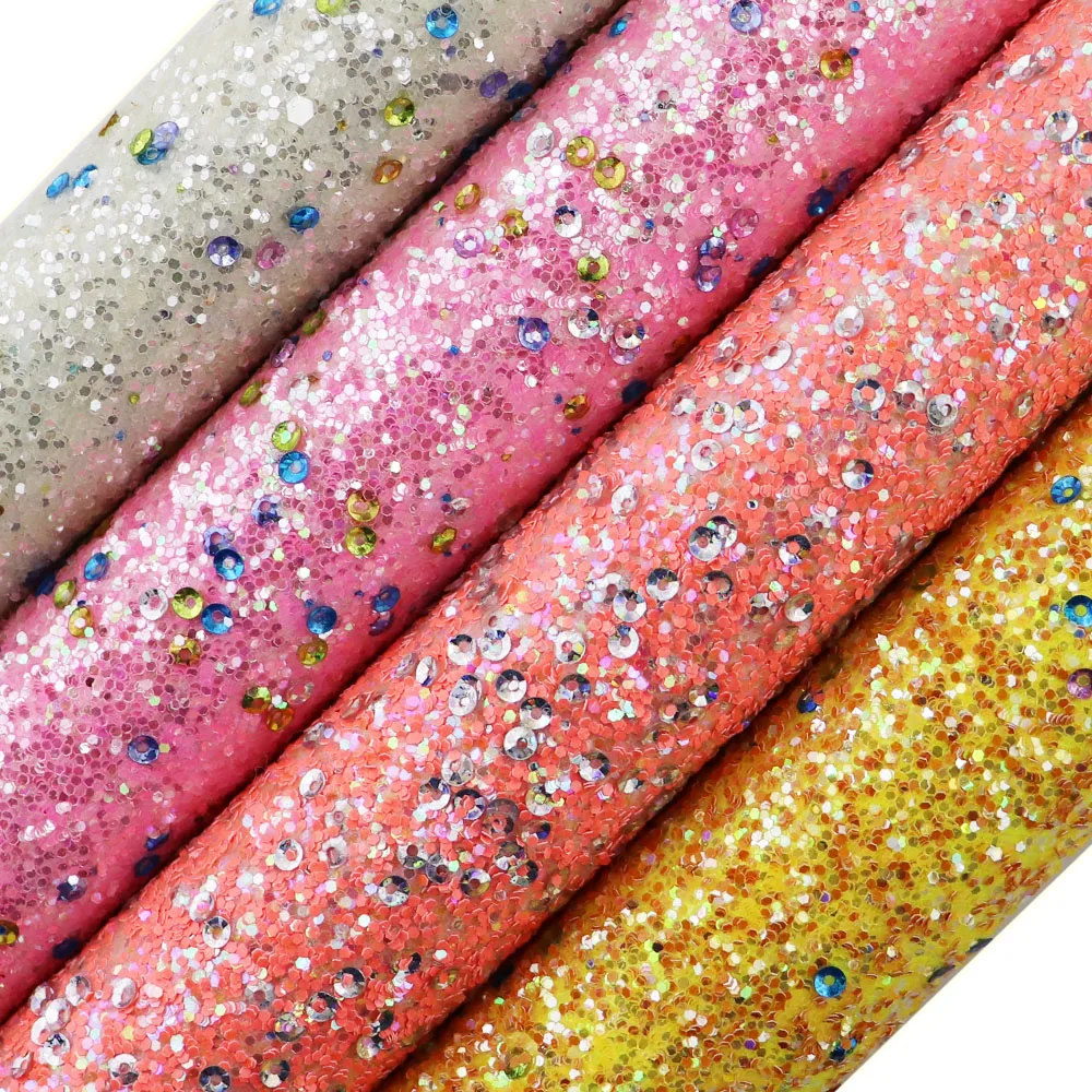 30x134 см рулон крупной блестящей ткани для украшения дома серьги банты Сделай Сам