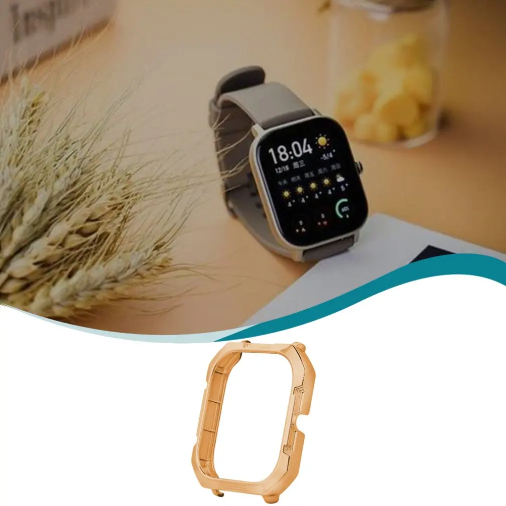 

Slim Watch Cover Case For AMAZFIT GTS Watch Discovery Edition PC Case Full Coverage Soft Protective Shell Protector Cases