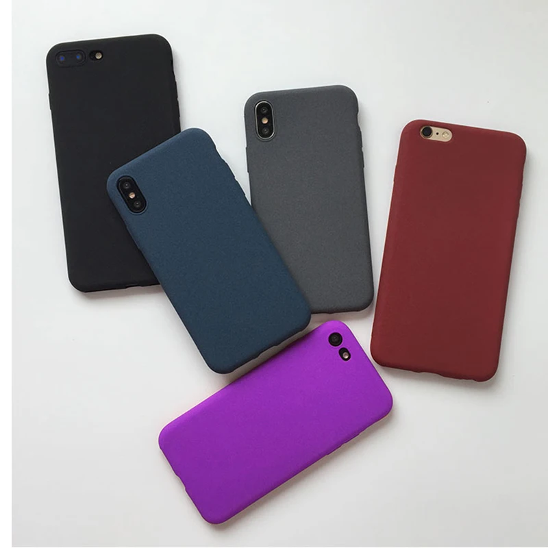 real grit matte anti fingerprint case on for oppo  realme 8 7 6 c3 x7 7i 6i 5i 5 pro v5 find x2 lite soft sandstone back cover