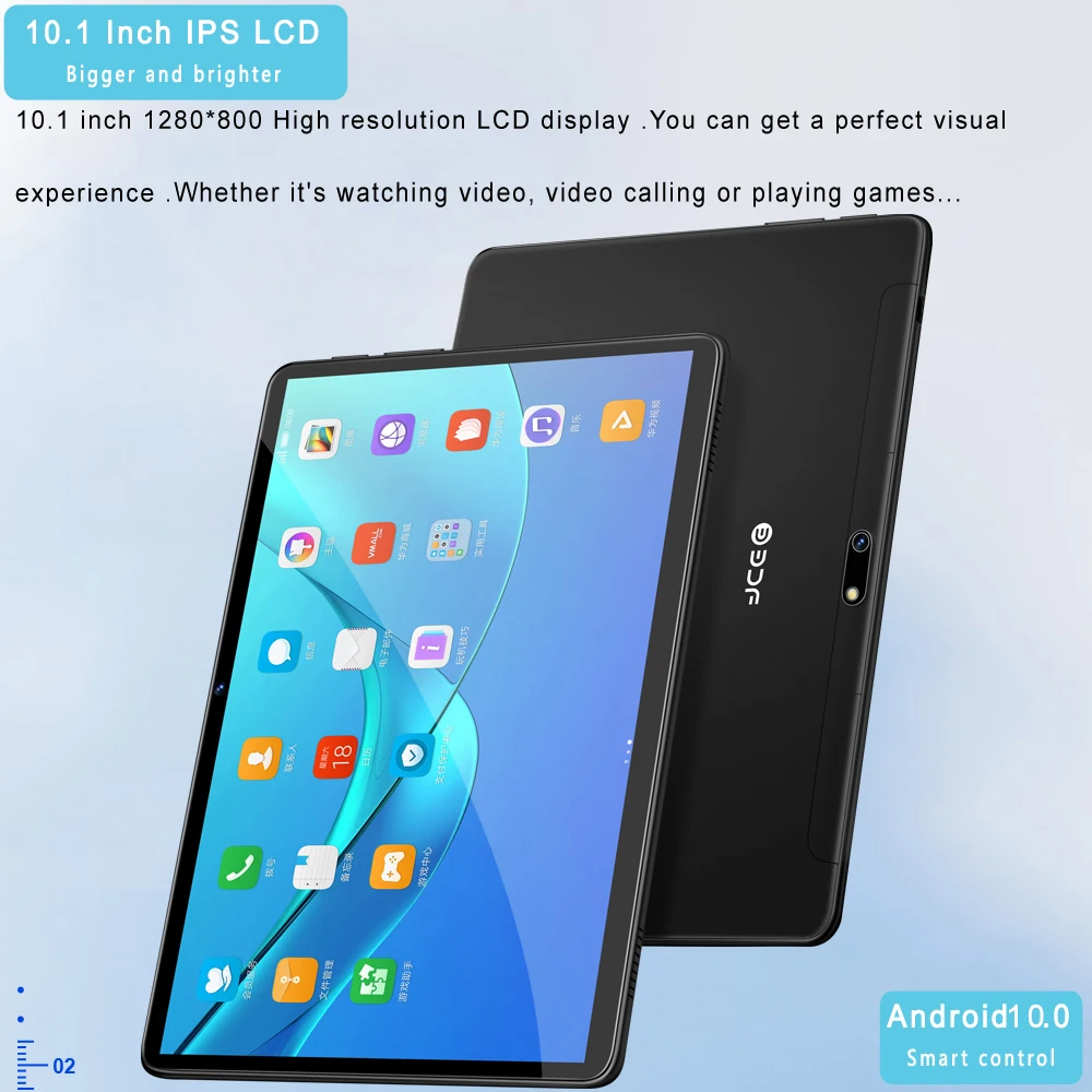 Планшет на Android 10 1 восемь ядер экран 0 дюйма 4 Гб + 64 ГБ | Планшеты