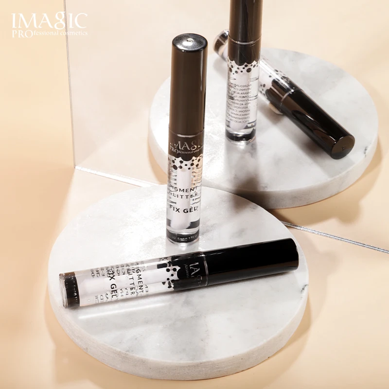 Гель для нанесения макияжа блестящие тени век Праймер мерцающий пигмент