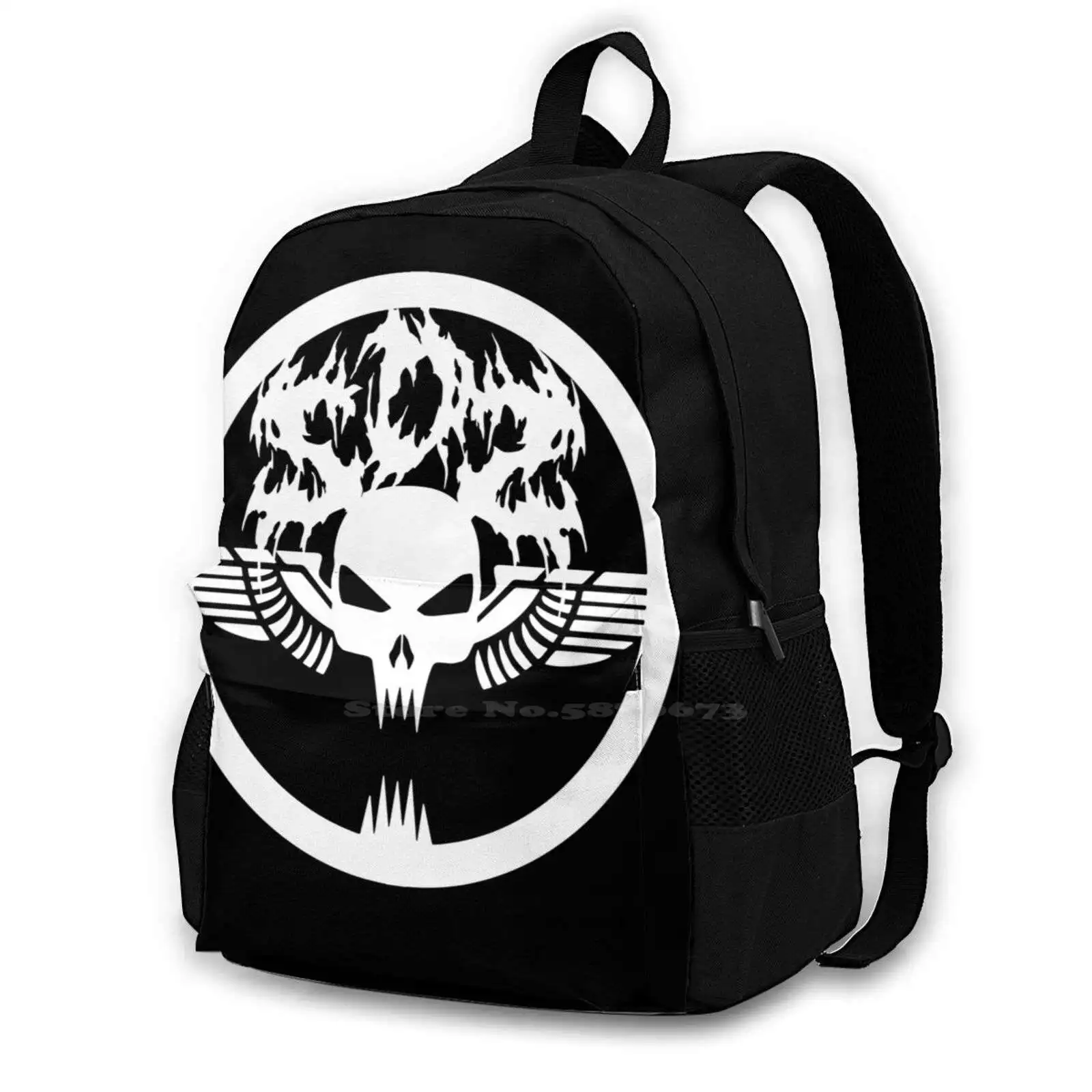 

Suicide Death Squad [Reverse] Fashion Bags Travel Laptop Backpack Suicide Death Squad Speedcore Terror Black Death Hellcreator