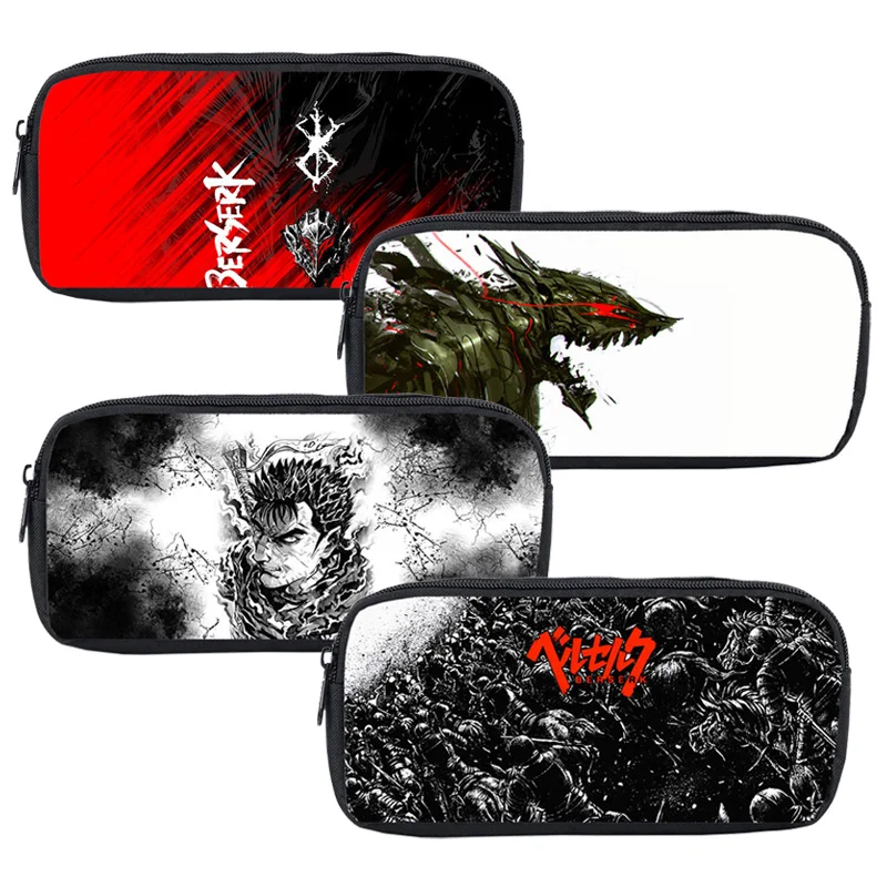 

Модный 3D чехол для карандашей в стиле Аниме Berserk Gatsu Zodd Cosmetic, японская сумка для карандашей Berserk, чехол для косметики, органайзер, канцелярские принадлежности