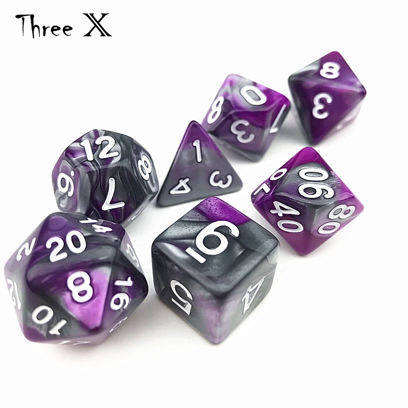 Высокое качество горячая Распродажа многогранные ролевые игры для кубической DND