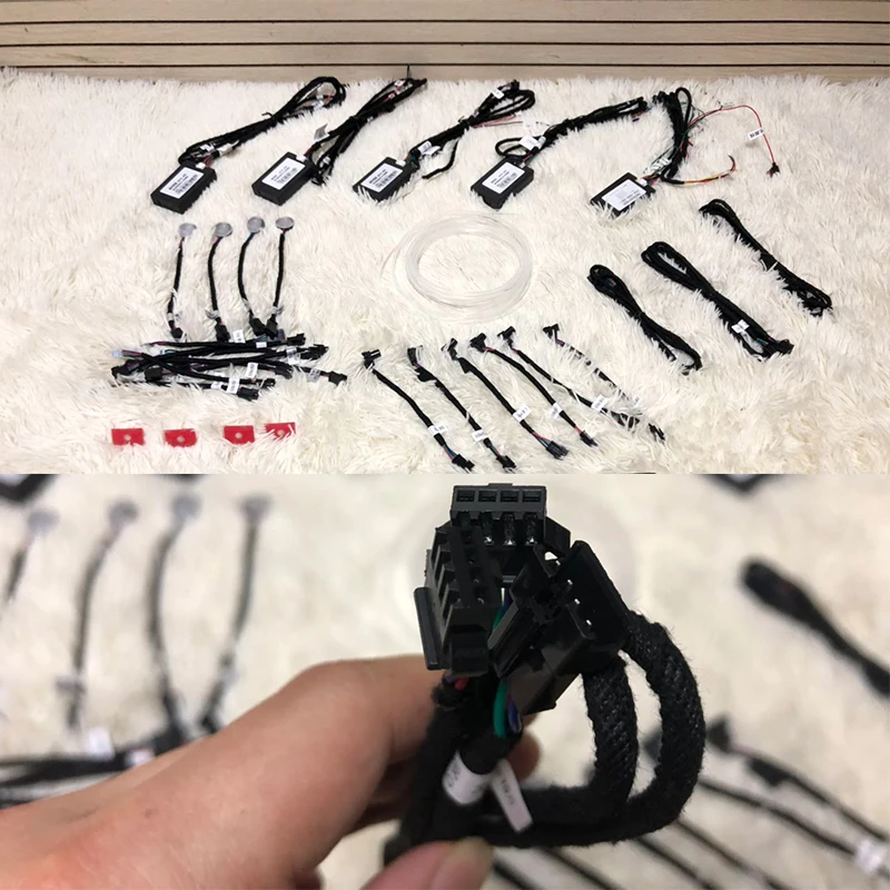 Для Tesla Model 3 атмосферная лампа модифицированная для салона автомобиля