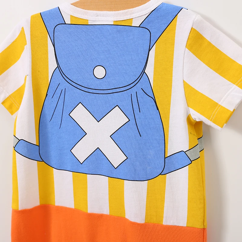 

Newborn Baby Boy Rompers 100% Cotton Clothes Short Sleeve little Baby Jumpsuits Cartoon Style Infant Cosplay Costume