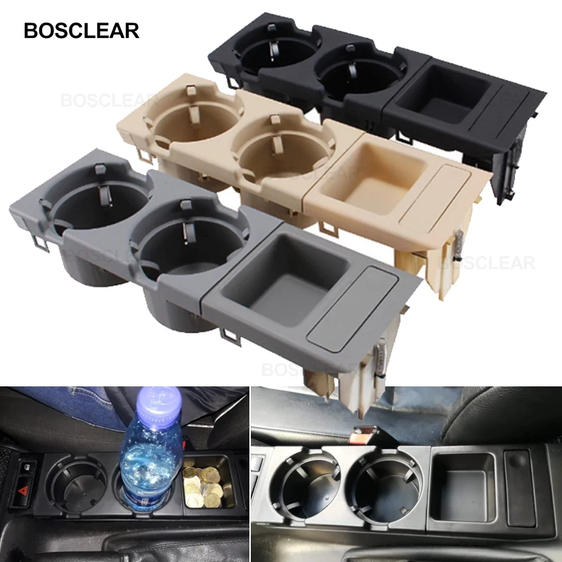 Подстаканник для bmw e46 с двойным отверстием автомобильный контейнер хранения