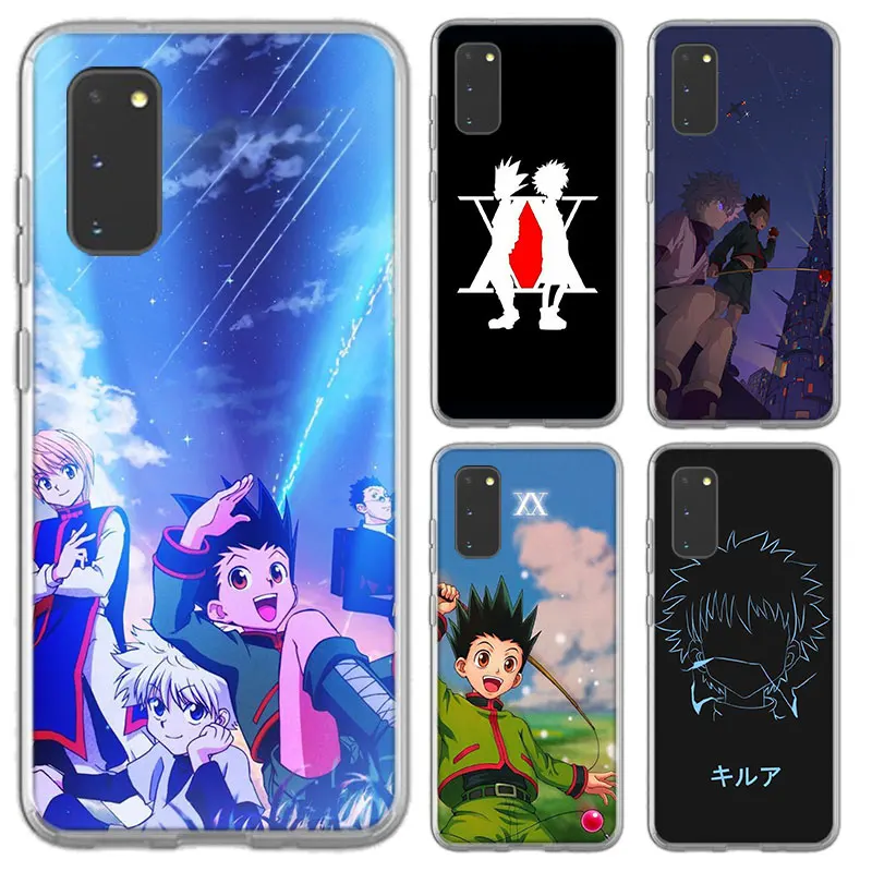 

Profession Hunter Anime Case For Samsung Galaxy S30 S21 S20 Ultra 5G S10E S10 S9 S8 Plus + Soft TPU Transparent Cover Coque