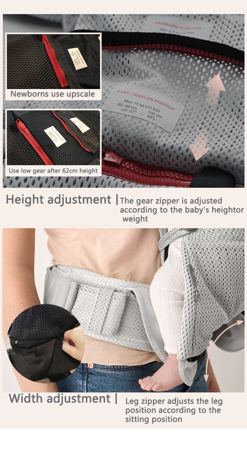 Эргономичная переноска для детей 0 36 месяцев слинг малышей положение лицом и