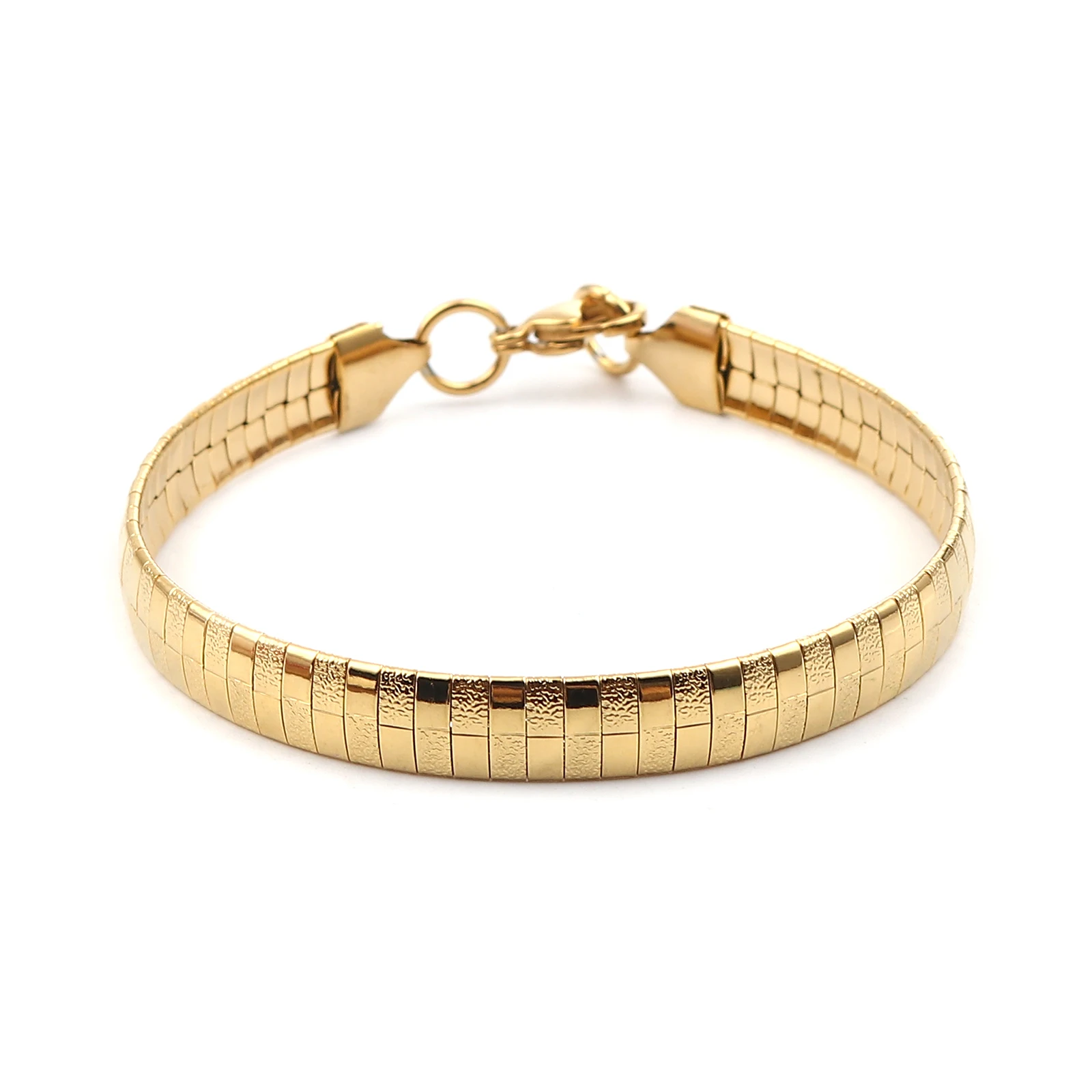 304 нержавеющая сталь браслеты серебряного цвета золотого прямоугольник резной