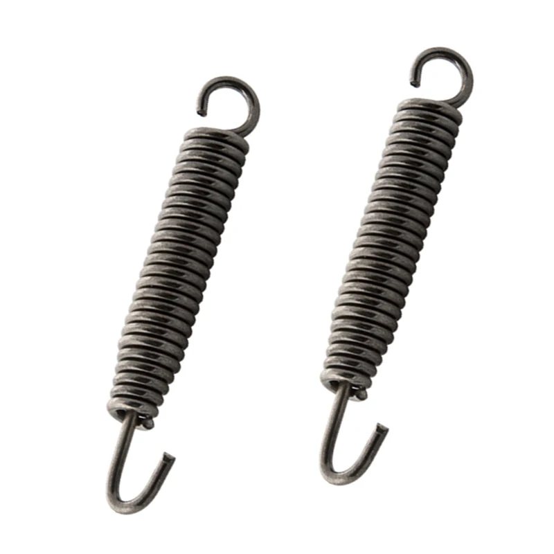 

Выхлопные пружины для мотоцикла из нержавеющей стали 80 мм, расширительные камеры, удлинительная пружина для выхлопной трубы