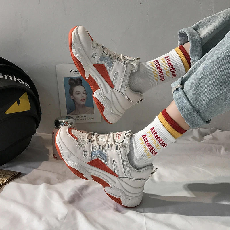 Женские кроссовки с вулканизированной подошвой модные повседневные для тенниса