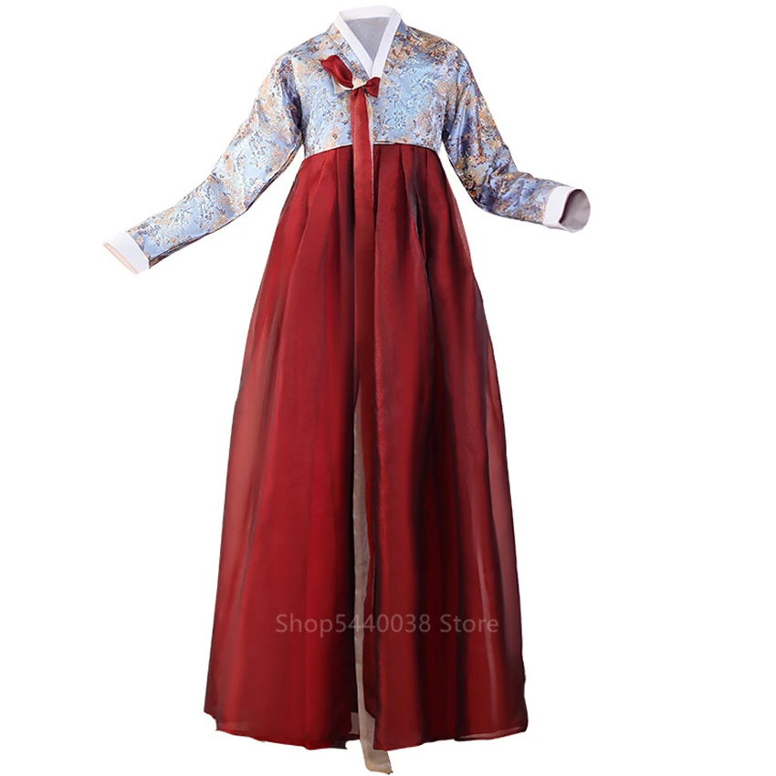 Традиционные корейские женские костюмы Hanbok Элегантные свадебные Palace