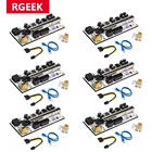 Новейший Райзер Ver010X USB 3,0 PCI Экспресс Райзер кабель для видеокарты Ver010 X1 X16 карта расширения PCI-E Райзер для майнинга