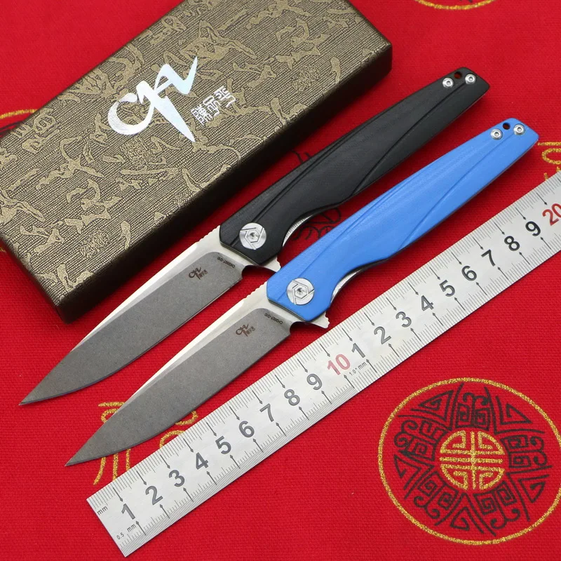 Складной нож Флиппер D2 blade G10 ручка для кемпинга охоты фруктовые ножи инструменты