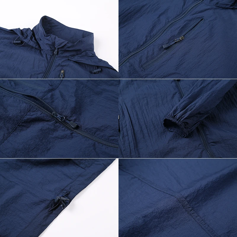 

PAVE-HAWK Hiking Jacket Quick Dry Skin Jackets Waterproof Sun-Protective Coats Outdoor Sports Hunting Fishing Men's Windbreaker