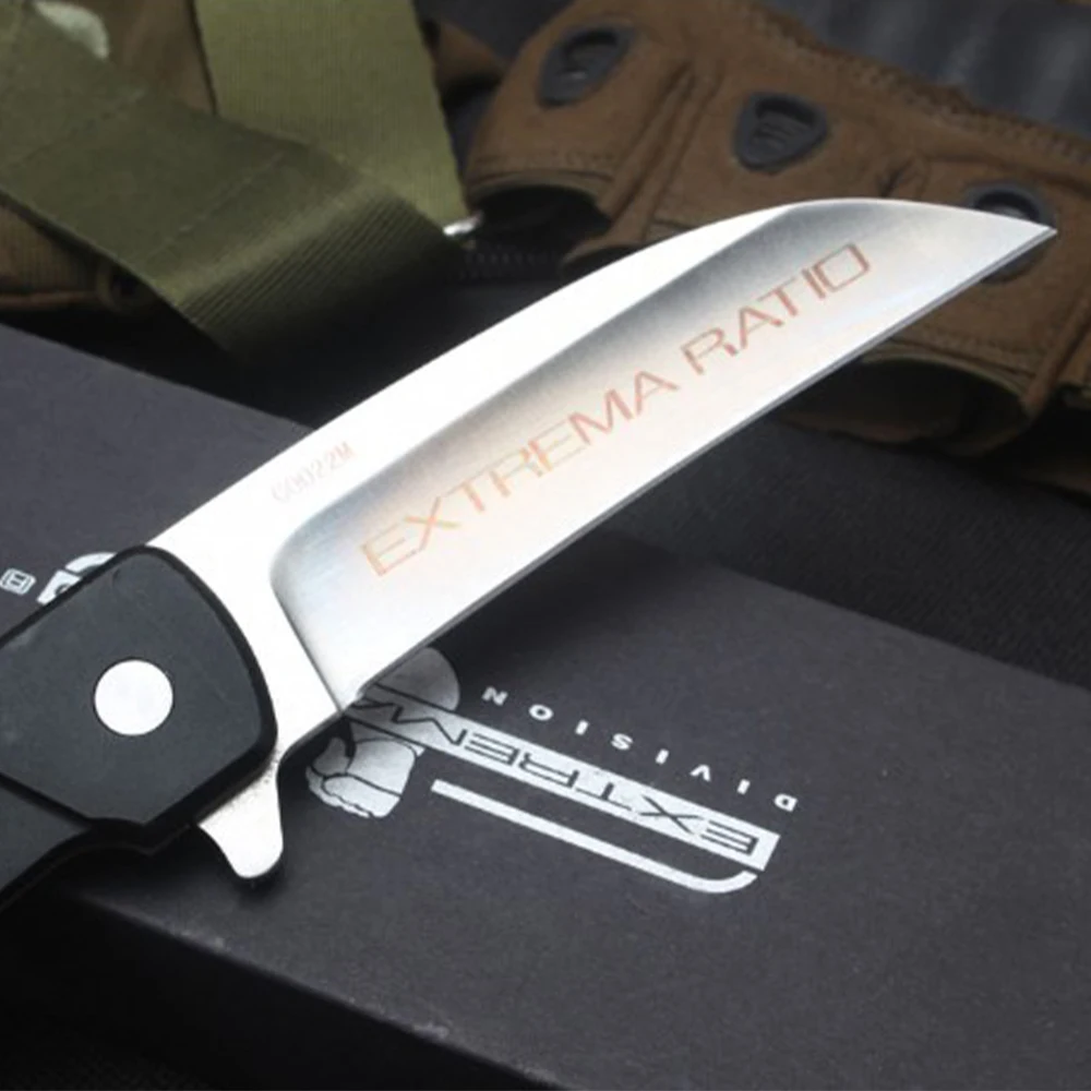 Складной нож extreme Cheetah уличный клинок N690 с рукояткой из алюминиевого сплава