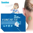 48 шт Анти-Carsickness штукатурка Airsickness морской болезни тошноты кружится голова предотвратить болезни патч автомобиля от укачивания в рельеф Стикеры