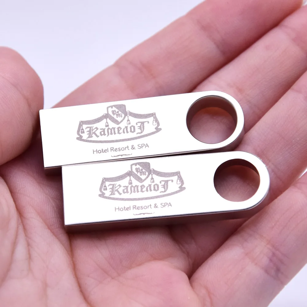 Портативный мини металлический флеш накопитель 4 ГБ 8 16 32 64 USB Флешка карта памяти