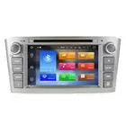 7-дюймовый 2Din Android 9,0 9,1 для Toyota Avensis T25 2002-2008 GPS стерео аудио радио IPS 2G 16G 4-ядерныйбез dvd-плеера рулевое колесо